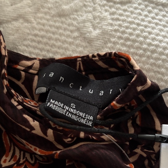 Sanctuary Black and Brown Floral Camisole - Picture 3 of 4